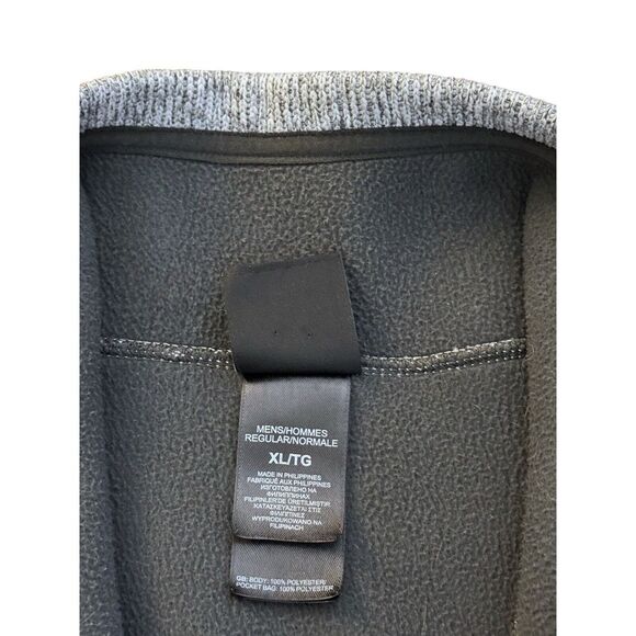 Vintage The North Face Womens Size XL Full Zip Heathered Gray Sweater/Jacket - Picture 4 of 7